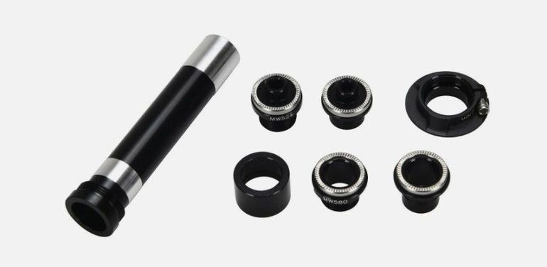 Used Vision PRA DB Front Hub End Caps Kit EL317 V18 bike — image 1 of 3
