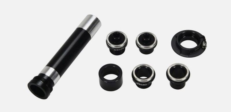 Używany Vision PRA DB Front Hub End Caps Kit EL317 V18 Wheels