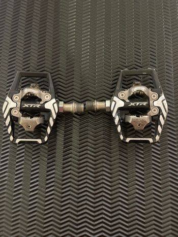 Used Shimano XTR Pedals bike