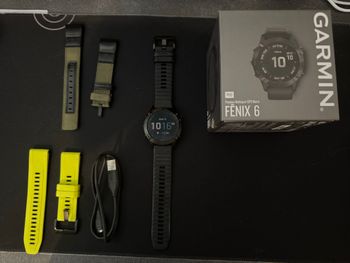 Used Garmin fēnix 6 Pro 47mm bike