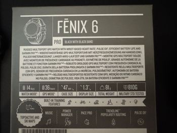 Used Garmin fēnix 6 Pro 47mm bike — image 2 of 4