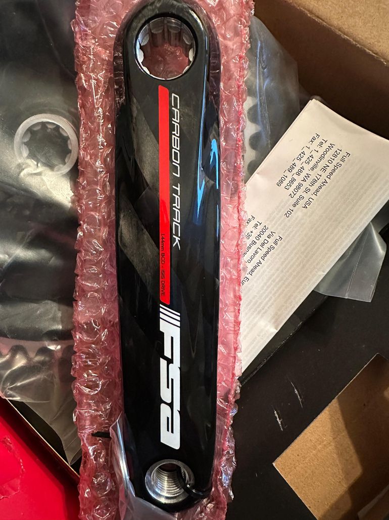 Used Fsa Carbon Track Crank 167.5mm bike — image 4 of 5