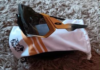 Used Oakley Flight Jacket Sunglasses - Tour de France Collection bike — image 3 of 6
