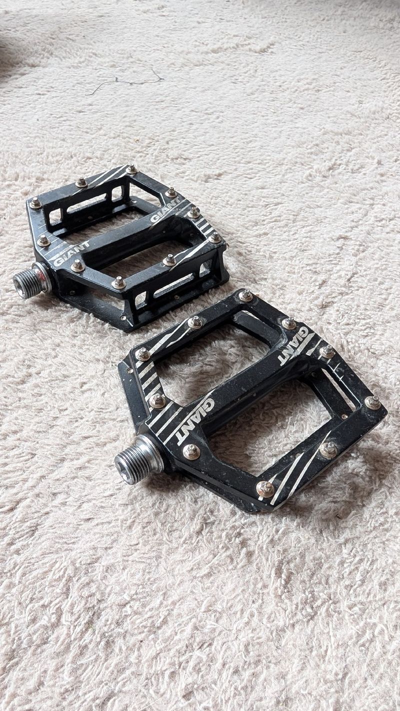 Used Giant Original MTB Plattformpedale Drivetrain & Pedals
