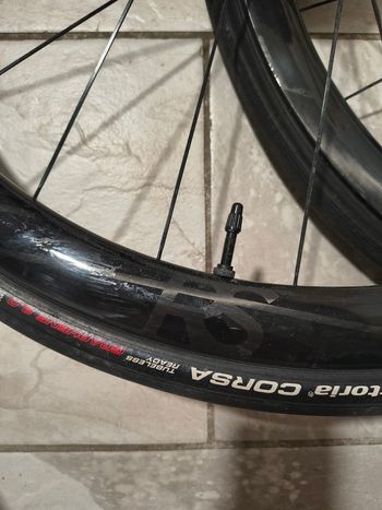 Used Deda Elementi RS4 DB 38mm Carbon Disc Brake Wheelset 2023 bike — image 6 of 6