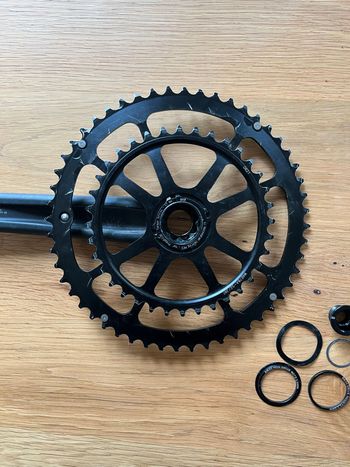 Used Cannondale Hollowgram Crankset 52-36 bike — image 5 of 6