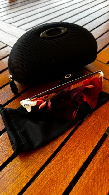 Used Oakley Encoder Prizm Black Lenses, Matte Black Frame bike — image 4 of 4