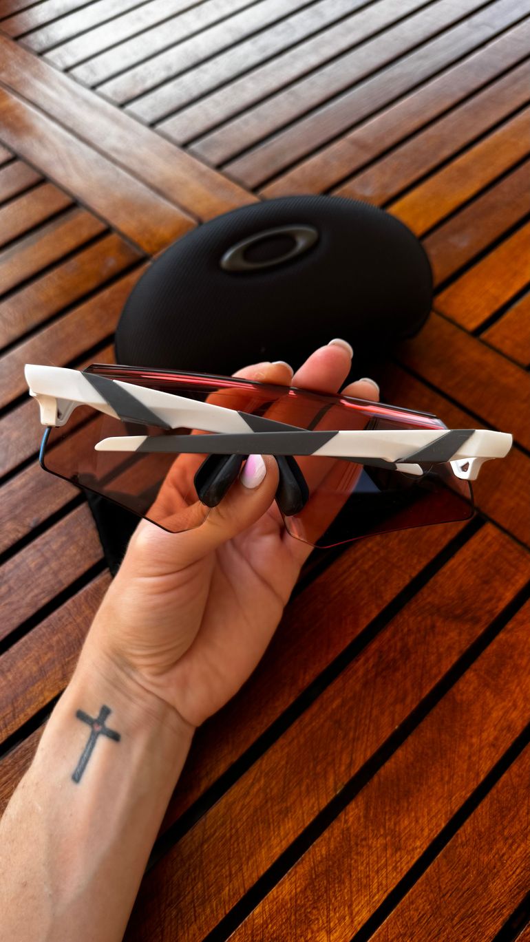 Used Oakley Encoder Prizm Black Lenses, Matte Black Frame bike — image 3 of 4
