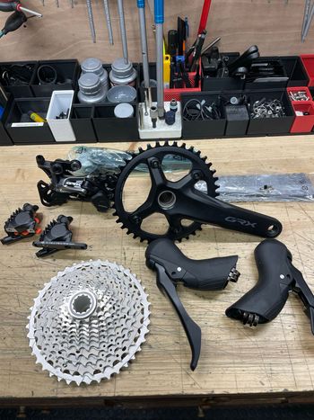 Used Shimano GRX600/800 Groupset bike