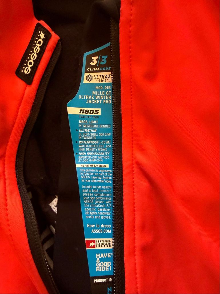 Used Assos Giacca bike — image 3 of 6