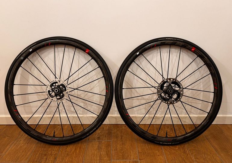 Used Fulcrum Racing Zero Carbon DB Wheelset bike — image 1 of 8