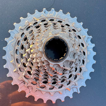 Used Sram SXG-1290 12-Speed 10-33t Cassette RED bike — image 2 of 5
