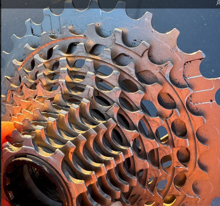 Used Sram SXG-1290 12-Speed 10-33t Cassette RED bike — image 5 of 5