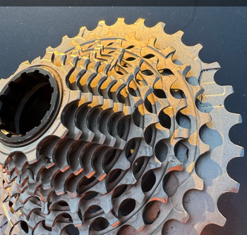 Used Sram SXG-1290 12-Speed 10-33t Cassette RED bike — image 4 of 5