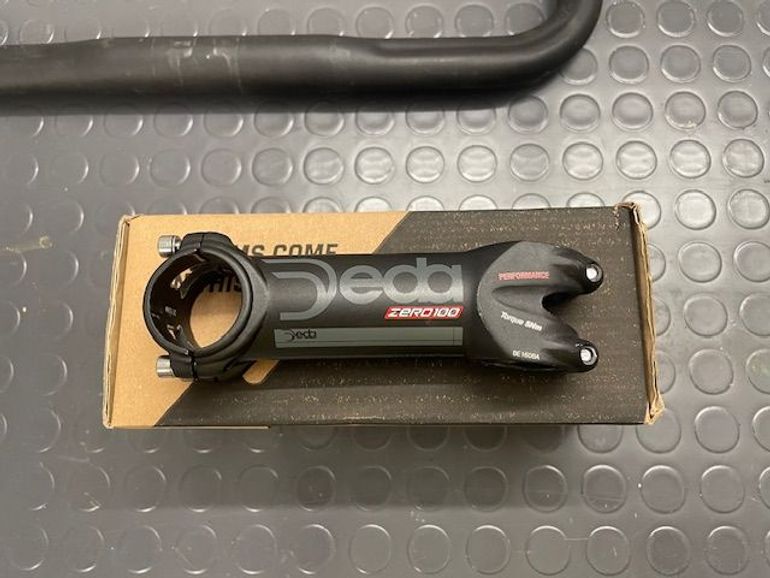 Used Deda Elementi Deda Zero100 performance 126g - 110mm - 82° - 31.7mm bike — image 2 of 7