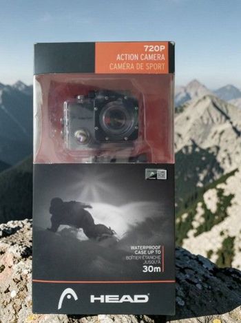 Used Head 720p HD Action Camera NEW 2025 bike