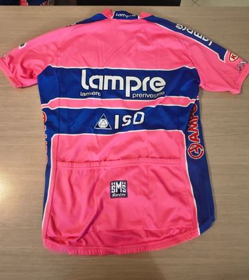 Brugt Santini Lampre ISD Jersey 2011 bike — billede 2 af 2