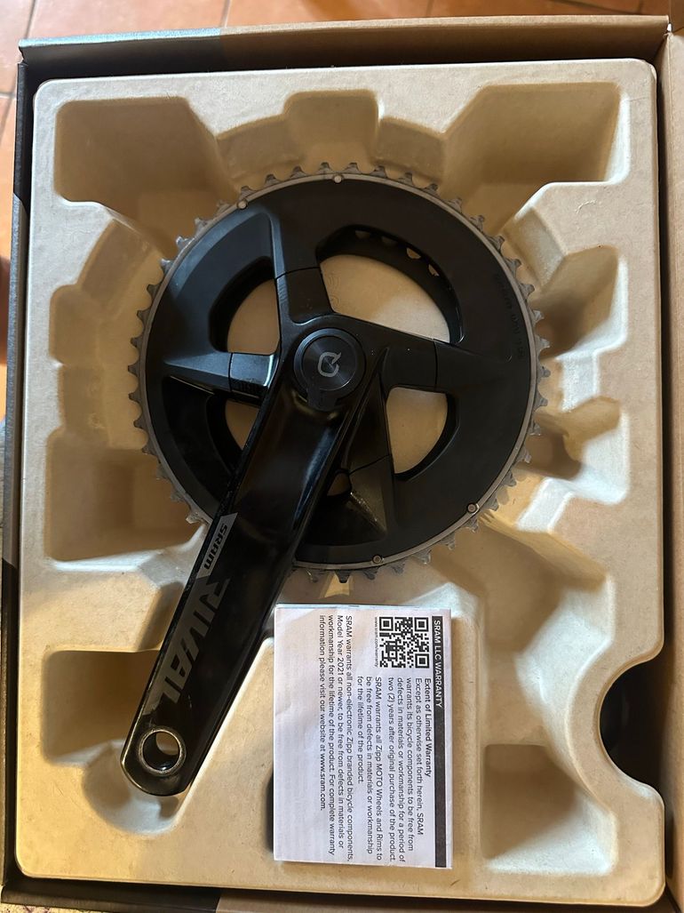 Used Sram Rival AXS 12v 46 33 Crank Power Meter 2025 bike — image 1 of 5