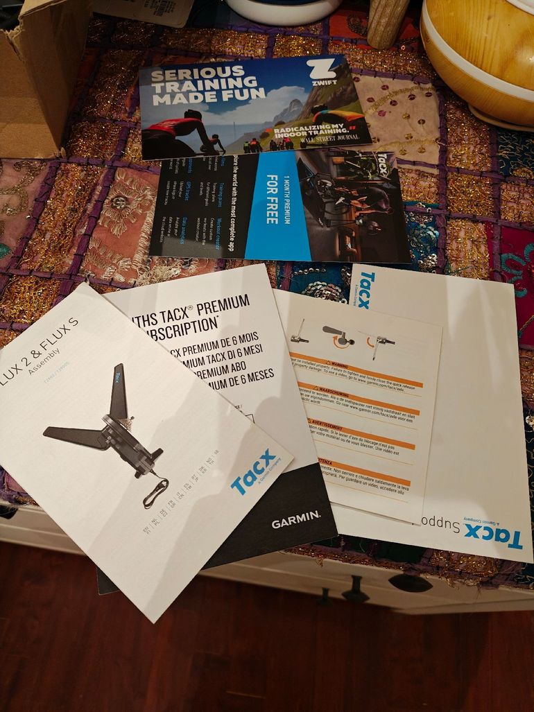 Used Garmin tacx flux S smart bike — image 4 of 5