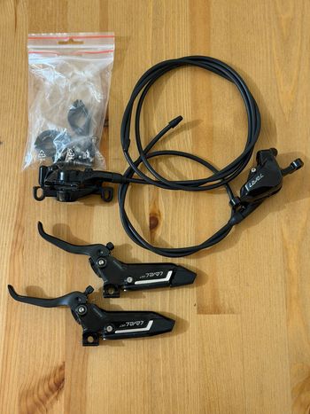 Used Sram Level Ultimate Stealth C1 Carbon Brake Set 2025 bike