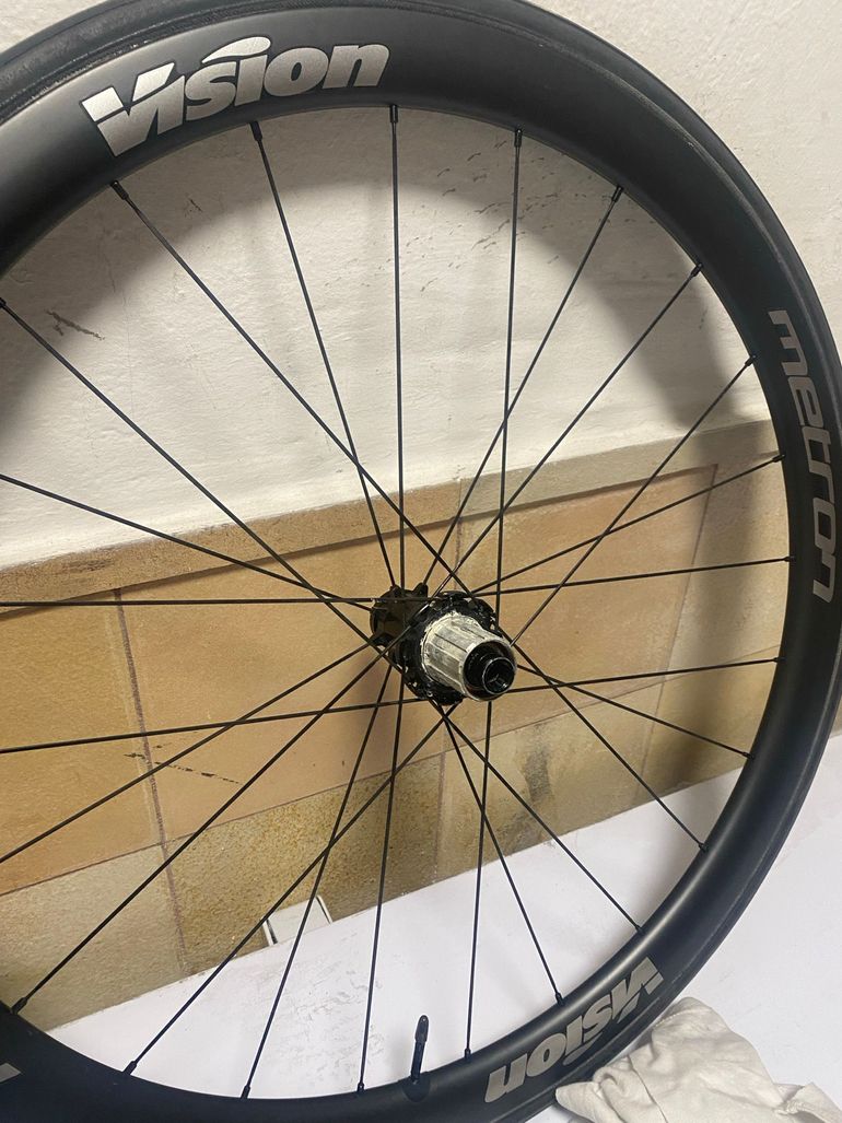 Used Vision Metron 40 SL carbon tubular bike — image 3 of 10