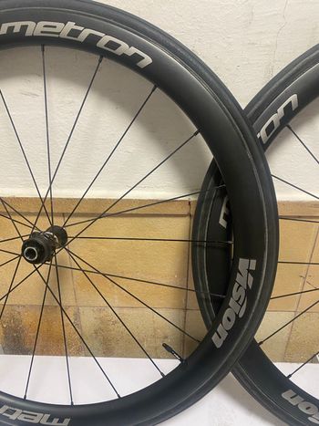Used Vision Metron 40 SL carbon tubular bike — image 5 of 10