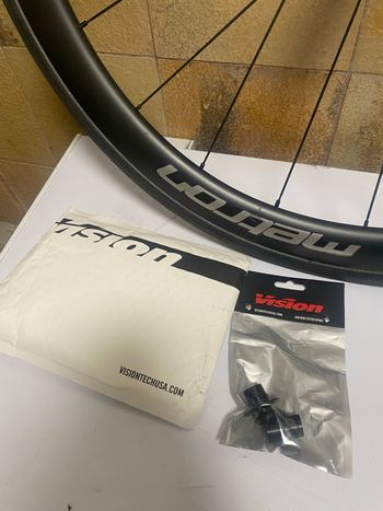 Used Vision Metron 40 SL carbon tubular bike — image 7 of 10