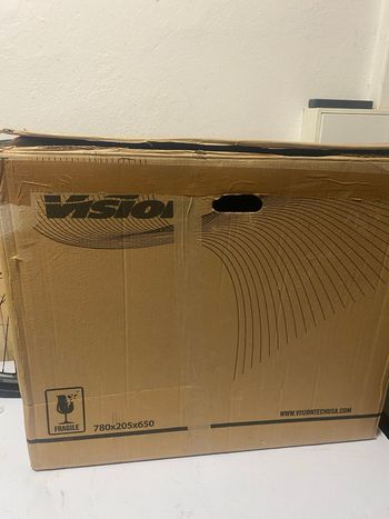 Used Vision Metron 40 SL carbon tubular bike — image 8 of 10