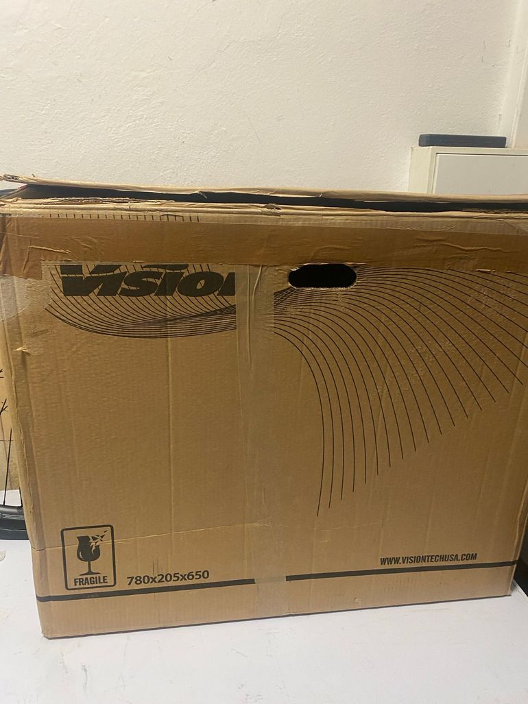 Used Vision Metron 40 SL carbon tubular bike — image 8 of 10