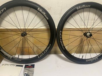 Used Vision Metron 40 SL carbon tubular bike