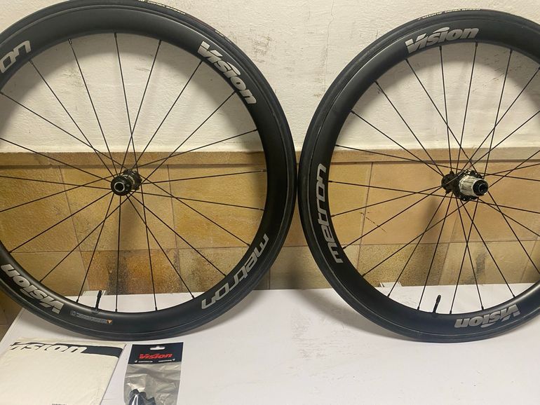 Used Vision Metron 40 SL carbon tubular bike — image 1 of 10