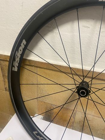 Used Vision Metron 40 SL carbon tubular bike — image 6 of 10