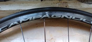 Used Campagnolo Hyperon Ultra Two Carbon Clincher Wheelset bike — image 8 of 16