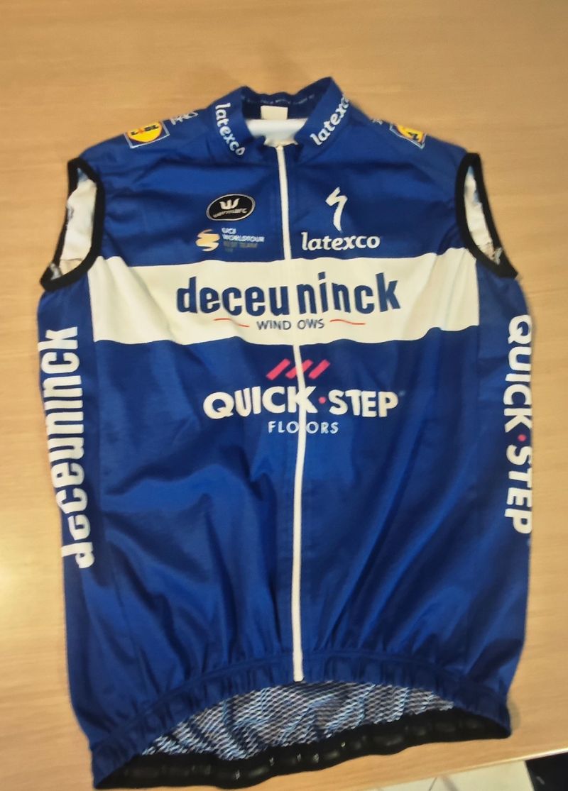 Used Castelli Soudal-Quick-Step Pro Wind Vest Cycling Clothing