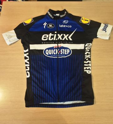 Used Vermarc Maglia maniche corte Quick Step originale Cycling Clothing