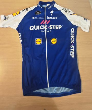 Used Vermarc Maglia maniche corte Quick Step originale Cycling Clothing