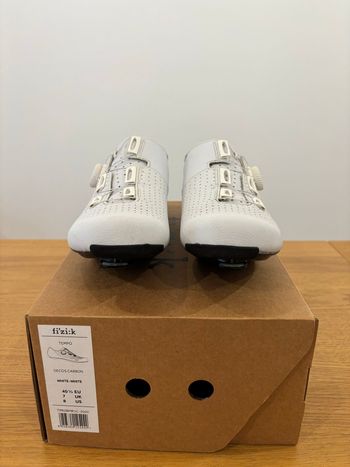 Used Fizik Tempo Decos Carbon White 40.5 bike — image 8 of 10
