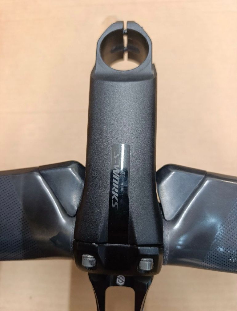 Used S-Works Aerofly II Handlebar & Stem with Garmin Mount bike — image 2 of 3