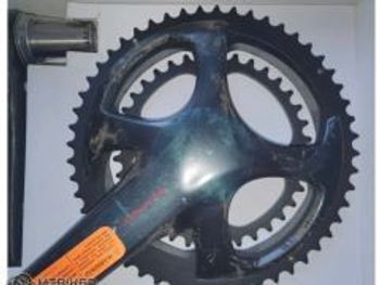 Used Campagnolo Super Record Carbon 2X12s Ultra Torque 172.5mm 52/36z bike — image 2 of 3