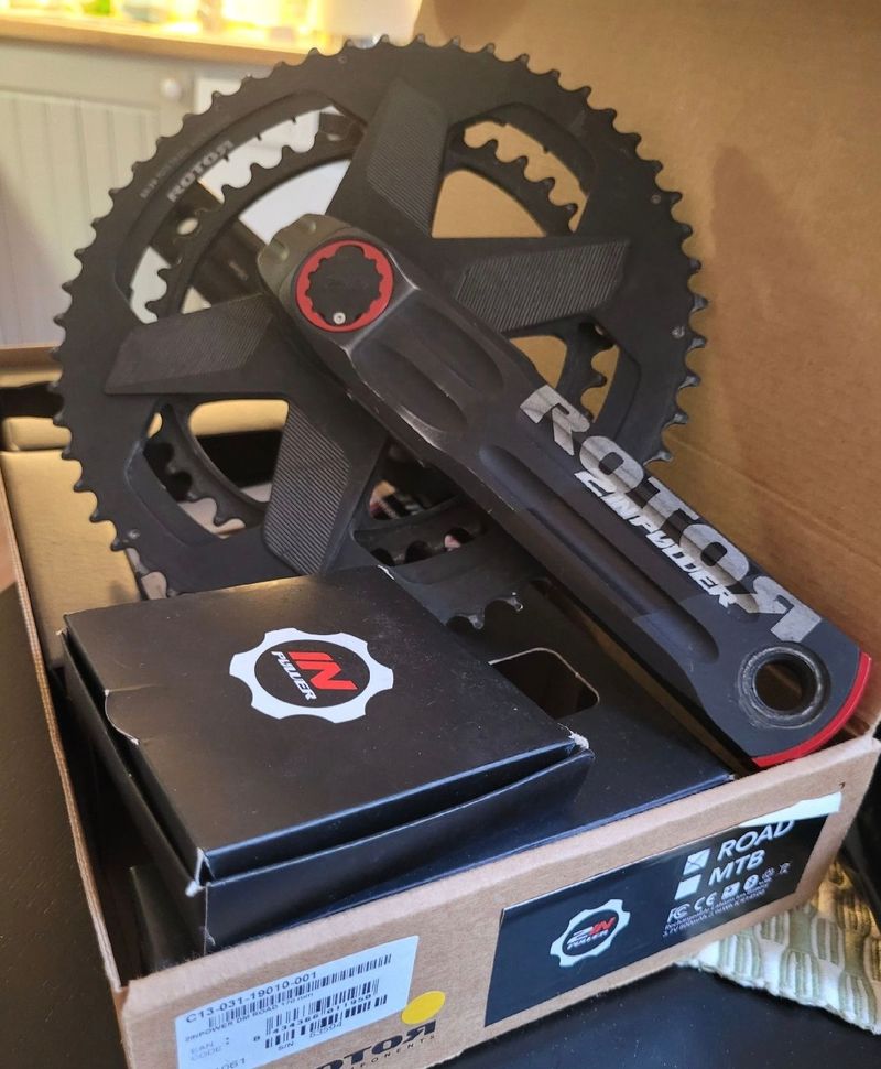Used Rotor 2INpower Crankset 2023 Drivetrain & Pedals