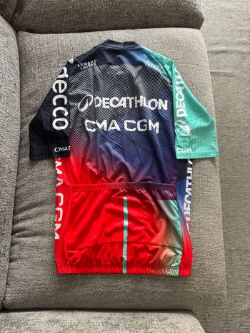 Used roulemaillot Ensemble cuissard maillot vélo Décathlon - CMA CGM 2026 bike — image 3 of 5