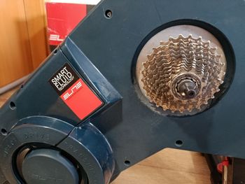 Used Elite Turno Smart Fluid Trainer bike — image 5 of 9