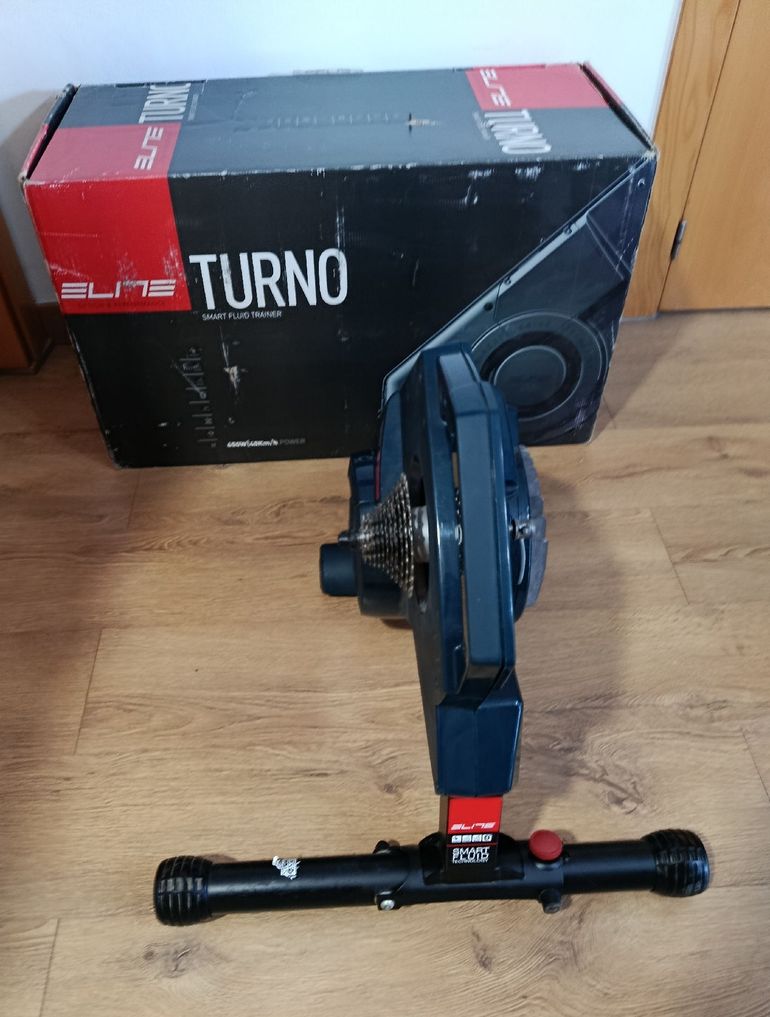 Used Elite Turno Smart Fluid Trainer bike — image 4 of 9