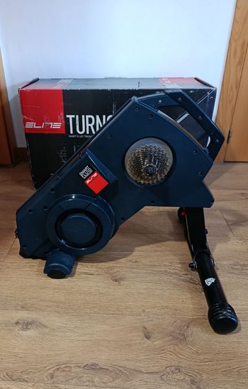 Used Elite Turno Smart Fluid Trainer bike