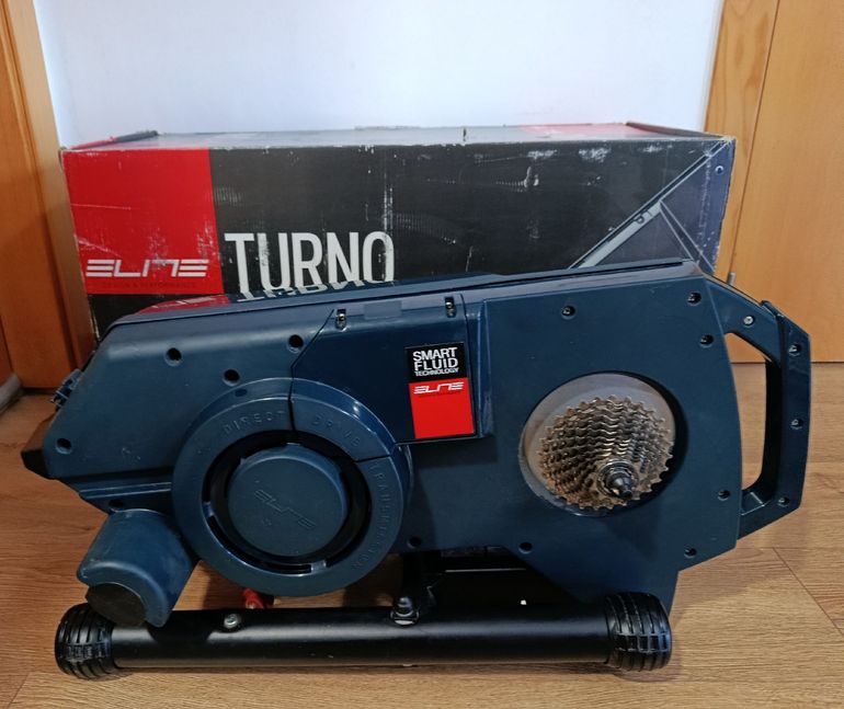 Used Elite Turno Smart Fluid Trainer bike — image 3 of 9