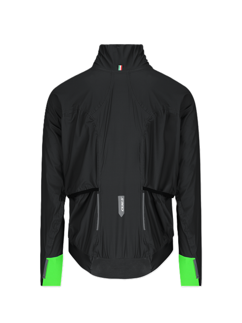 Brugt Q36.5 Rain Shell Jacke Schwarz XL 2024 bike — billede 2 af 2