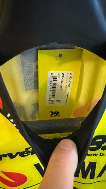 Used Yellow Blue Visma Lease a Bike Cervélo 2025 bike — image 5 of 13