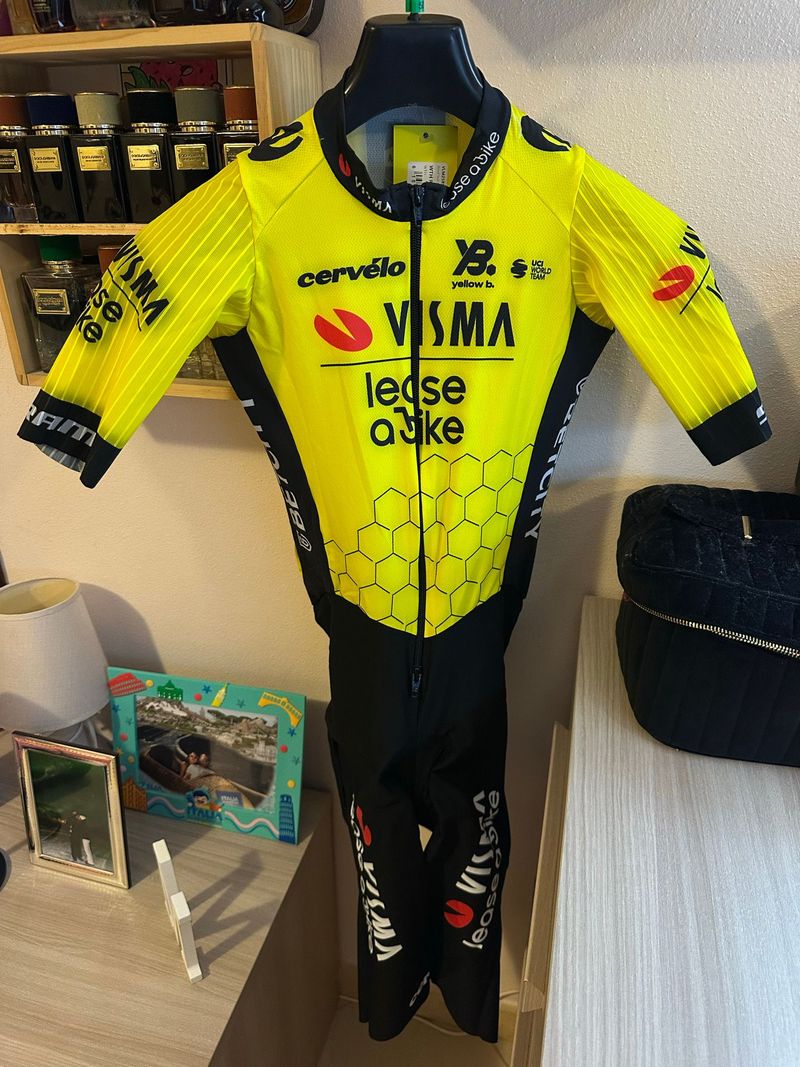 Used Yellow Blue Visma Lease a Bike Cervélo 2025 Cycling Clothing