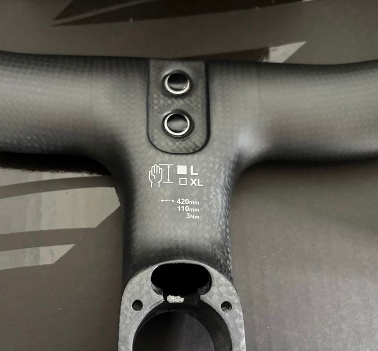 Used Vision Metron 5D ACR EVO Integrated Handlebar 2026 bike — image 2 of 3