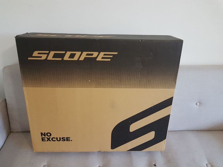 Used Scope R4.A AllRoad Carbon Clincher Disc 45 mm Tubeless Ready / Tubetype Shimano HG Black bike — image 24 of 25